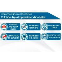 Cama Box King: Colchão Molas Anjos MasterPocket Ensacadas Impressione + Base CRC Courano Branco(193x203) - 3