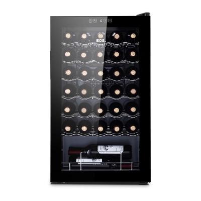 Adega Climatizada 34 Garrafas Compressor Painel Touch Full Glass Eac34g 127v - Eos 127v