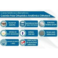 Cama Box Solteiro: Colchão Espuma Polar D28/Ep Anatômico Orthoface + Base Crc Rústico Black(88X188) - 6