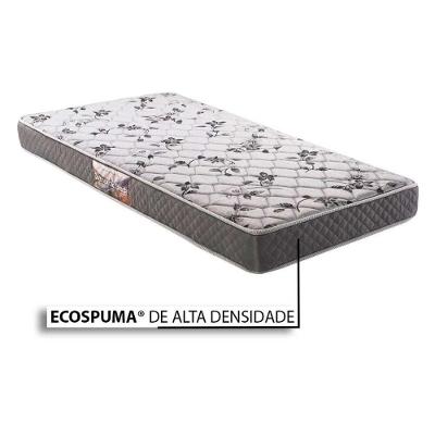 Cama Box Baú Casal: Colchão Anatômico Herval D28 / AG65 Ortopedic Black + Base CRC Suede Black(138x188)