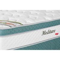 Cama Box Casal: Colchão Molas Masterpocket Ensacadas Herval Meditare + Base Marrom(138X188) - 2