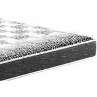 Cama Box Casal: Colchão Espuma Probel Guarda Costas Resistente + Base CRC Courano White(138x188) - 3