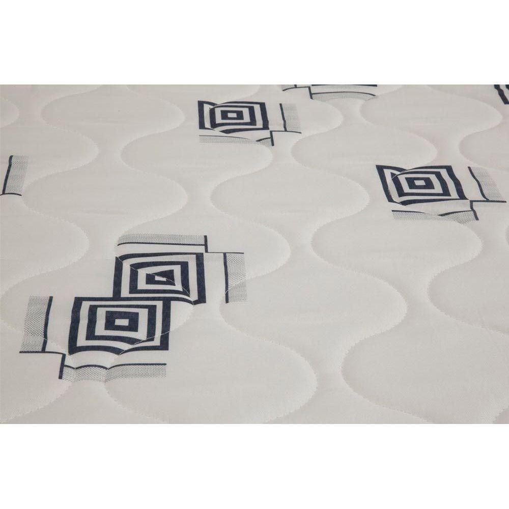 Cama Box Solteiro: Colchão Espuma D33 Ortobom Light Saúde + Base CRC Courano White(88x188) - 3