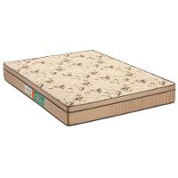 Cama Box Solteiro: Colchão Espuma D45 Polar Pérola Fort Clean + Base CRC Rústico Clean(88x188) - 2