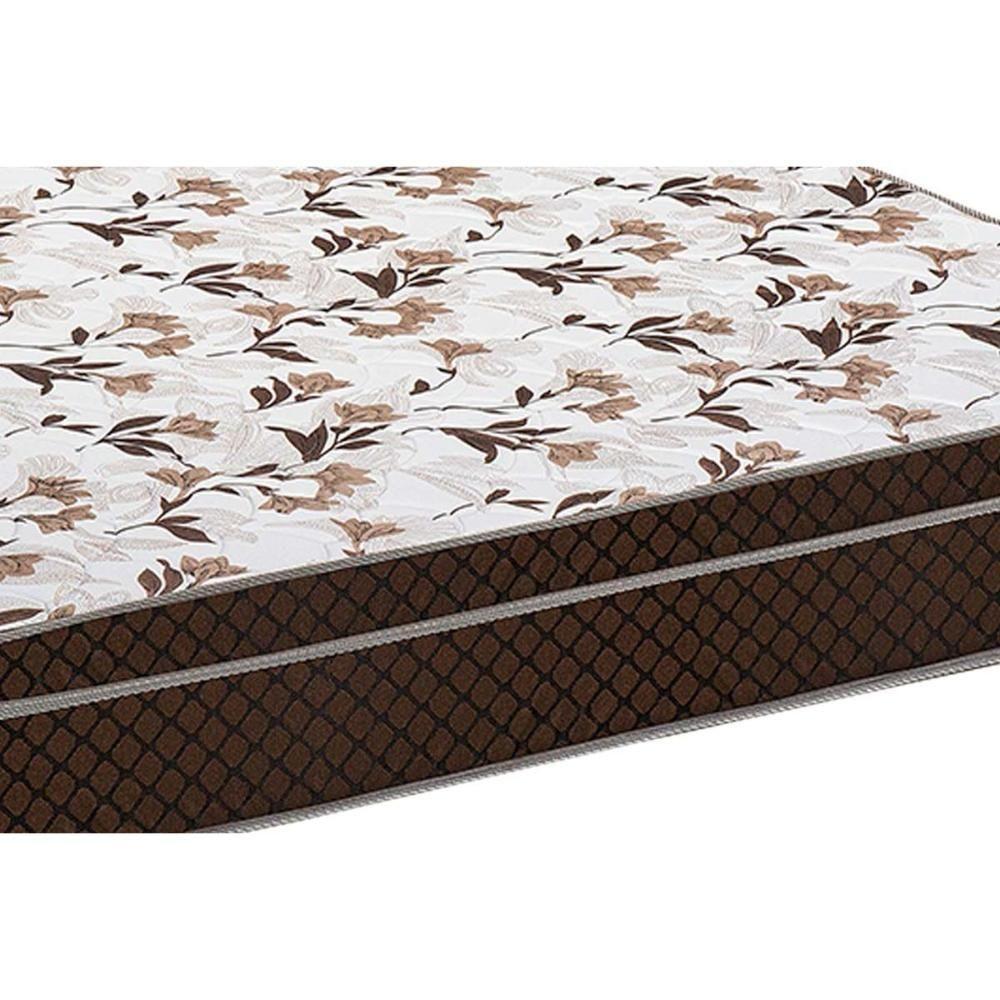 Cama Box Baú Casal: Colchão Espuma Polar D28 / EP Orthopremium Hiper Resistence + Base CRC Suede Black(138x188) - 4