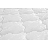 Cama Box Baú Casal: Colchão Espuma Herval  Top + Base CRC Courano Branco(138x188) - 5