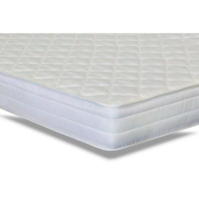 Cama Box Baú Casal: Colchão Anatômico Herval D28 / Ag65 Frontier + Base Crc Courano White(138X188)