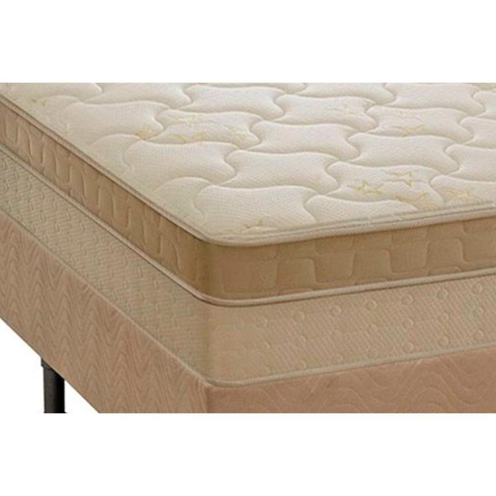 Cama Box Solteiro: Colchão Molas MasterPocket Ensacadas Anjos   King Best + Base CRC Suede Clean(88x188) - 5