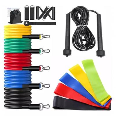 Kit Elástico Extensor 11 Peças – Exercício Funcional E Treino