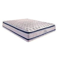 Cama Box Baú King: Colchão Molas Ensacadas Paropas Masterpocket Blue + Base White(193X203) - 6