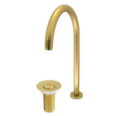 Kit Dourado Fosco Torn 3492 Slim Tube + Valv Click