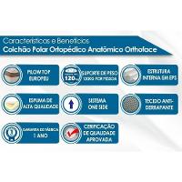 Cama Box Baú Queen: Colchão Anatômico Polar D28 / EP Orthoface Class + Base CRC Suede Clean(158x198) - 2