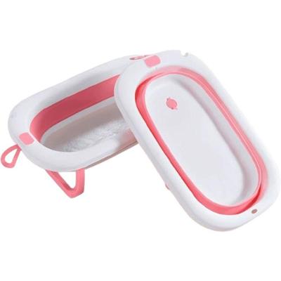 Banheira Para Bebê Retrátil 30l 74x45x16cm Rosa