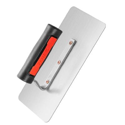 Desempenadeira Lisa de Aço Temperado com Cabo Plástico 12x35cm At243-1 Pincéis Atlas Desempenade