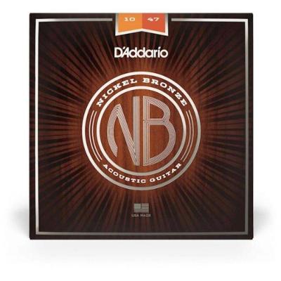 Encordoamento Violão Aço .010-.047 Nickel Bronze Nb1047 D Addario [f002]