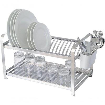 Escorredor 20 Pratos Aço Inox Domum