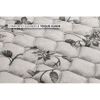 Cama Box Baú Queen: Colchão Espuma Herval AG65 Fort Black Firme Pillow Top + Base CRC Suede Clean(158x198) - 3