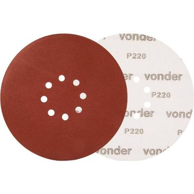 Disco Lixa Costado Pluma 225mm Grão 220 Lixadeiras Lpv 400b Lpv 600 Lpv 925 Lpv 950b Lpv 1000 Vonder Ostenvonder