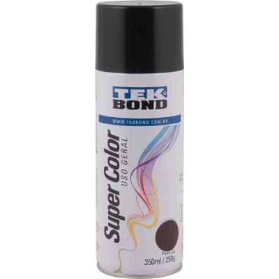 Tinta Spray Marrom, 350 Ml, Tekbond Marrom