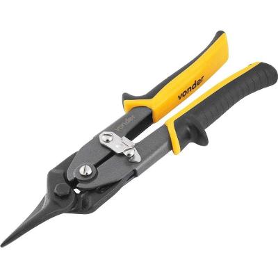 Tesoura 10, Para Chapas, Modelo Aviação, Corte Reto, Vdp 10r, Vonder Plus Ostenvonder