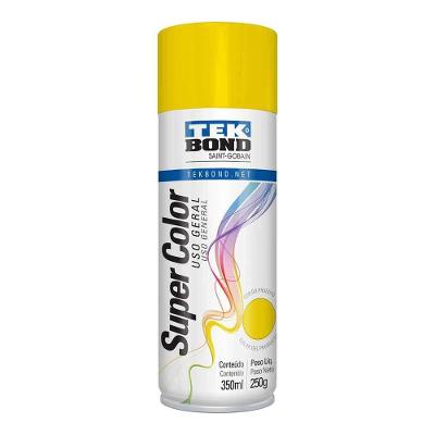 Tinta Spray Amarelo, 350 Ml, Tekbond Amarelo