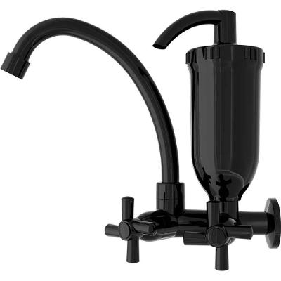 Torneira De Parede Para Cozinha Em Abs, Preta, 34465 Delta Ostenvonder