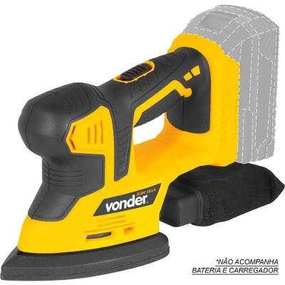 Lixadeira Delta, Bateria Intercambiável De 18 V, Sem Bateria E Sem Carregador, Ildv 1814 Vonder