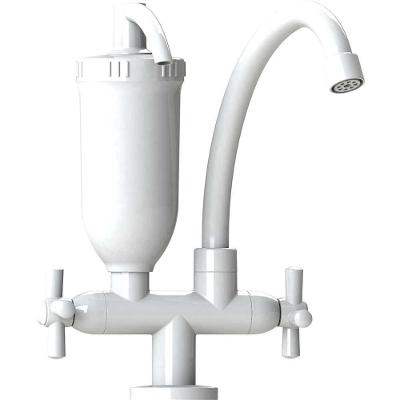 Torneira De Bancada Para Cozinha Em Abs, Branca, Com Purificador De água, 34569 Delta Ostenvonder