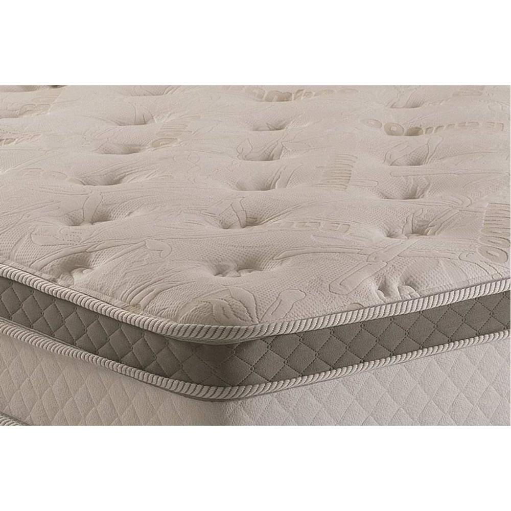 Cama Box Casal: Colchão Molas Herval ConforClass Big Class + Base CRC Suede Gray(138x188) - 3