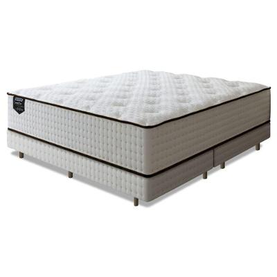Cama Box King Gazin Notte Fantástica Premium Molas Ensacadas 193x203x61cm Off White