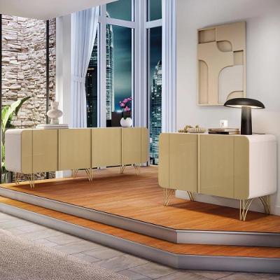 Balcão Aparador Buffet Saluti E Benvenuto Off/champanhe - Hb Móveis