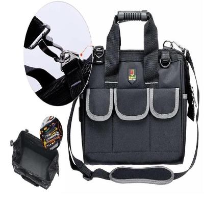 Mochila De Ferramentas Eletricista Reforçada Com 13 Bolsos Multiuso