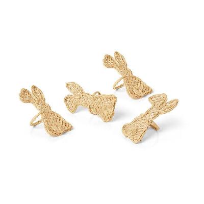 Anel De Guardanapo Copa E Cia 4 Peças Brazil Festive Coelho