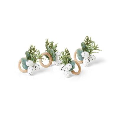 Anel De Guardanapo Copa E Cia 4 Peças Juliet Ramos De Páscoa