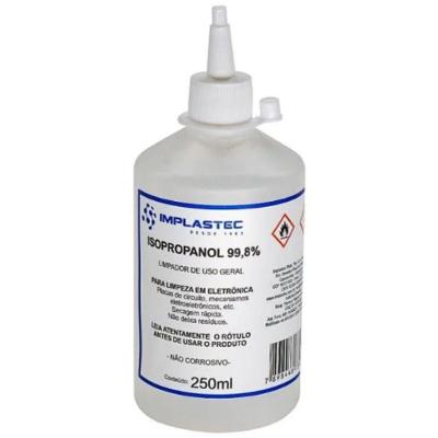 Alcool Isopropanol 99,8% 250ml - Cr: 3 - Nr: 33 - Ge: I