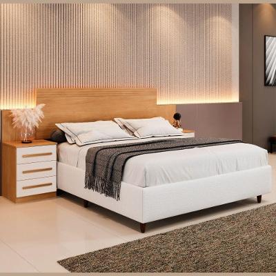 Cabeceira Império Extensiva Mesa De Cabeceira Benetil Móveis Cinamomo Com Off White