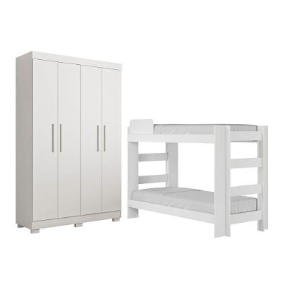 Quarto Infantil Completo Théo Tigus Baby Branco