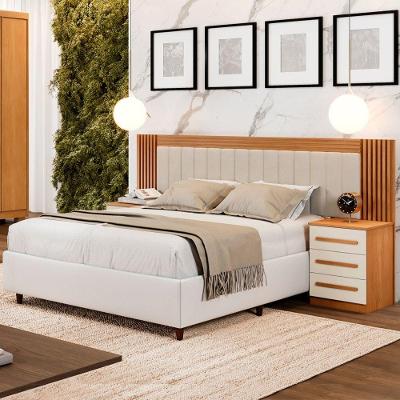 Cabeceira Valência Extensiva Mesa Cabeceira Benetil Móveis Cinamomo Com Off White