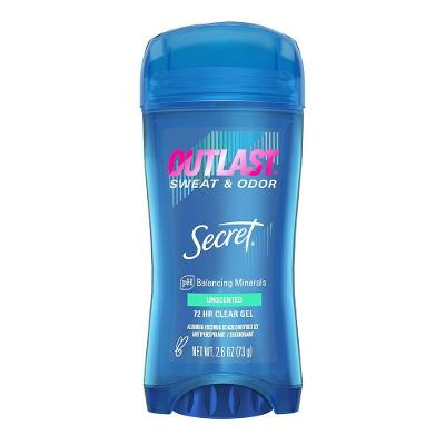 Secret Outlast Sweat E Odor Uscented - Desodorante 73g