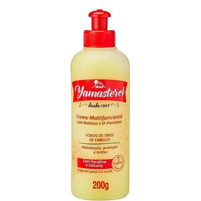 Yamá Yamasterol Babosa E D-pantenol - Creme Multifuncional Co-wash 200g