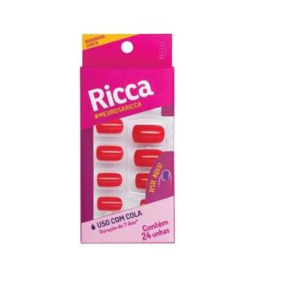 Unhas Postiças Rosa Guava Ricca