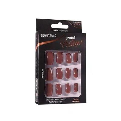 Unhas Postiças Marrom Up306a Macrilan