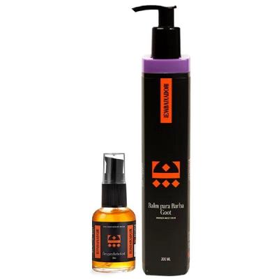 Kit 01 óleo Para Barba Goot + Balm Goot Embaixador 300ml