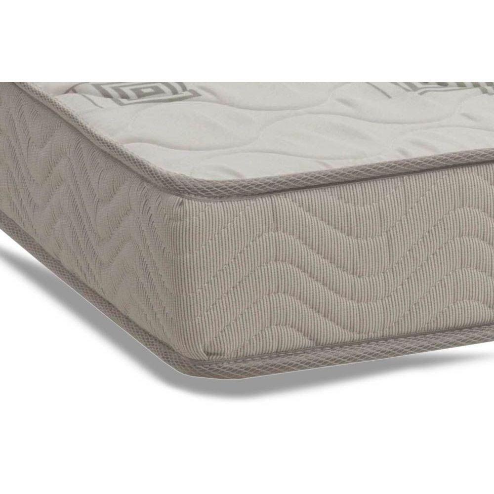 Cama Box Viúva: Colchão Espuma Ortobom Light Saúde + Base CRC Courano Black(128x188) - 7