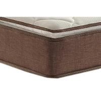 Cama Box Solteiro: Colchão Ortopédico Anjos D28/AG65 Star + Base CRC Suede Brown(88x188) - 5