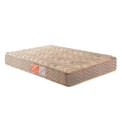Cama Box Baú Casal: Colchão Espuma Paropas D33 Pasquale + Base CRC Suede Clean(138x188)