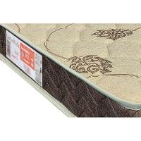 Cama Box Baú Queen: Colchão Espuma D33 Orthoflex Comfortpedic Line + Base CRC Suede Clean(158x198)