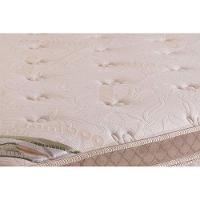 Cama Box Baú King: Colchão Molas MasterPocket Ensacadas Herval   Pallace Bambu Plus + Base CRC Suede Bege(193x203) - 7