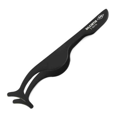 Pinça Inox Preta P-cílios 4,0 Dilcintia