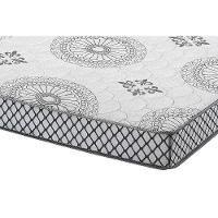 Cama Box c/Auxiliar Casal: Colchão Espuma Polar D28 Pérola Gray + Base CRC Rústico Black(138x188) - 7